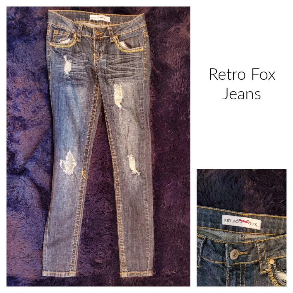 Retro Fox Jeans 8323